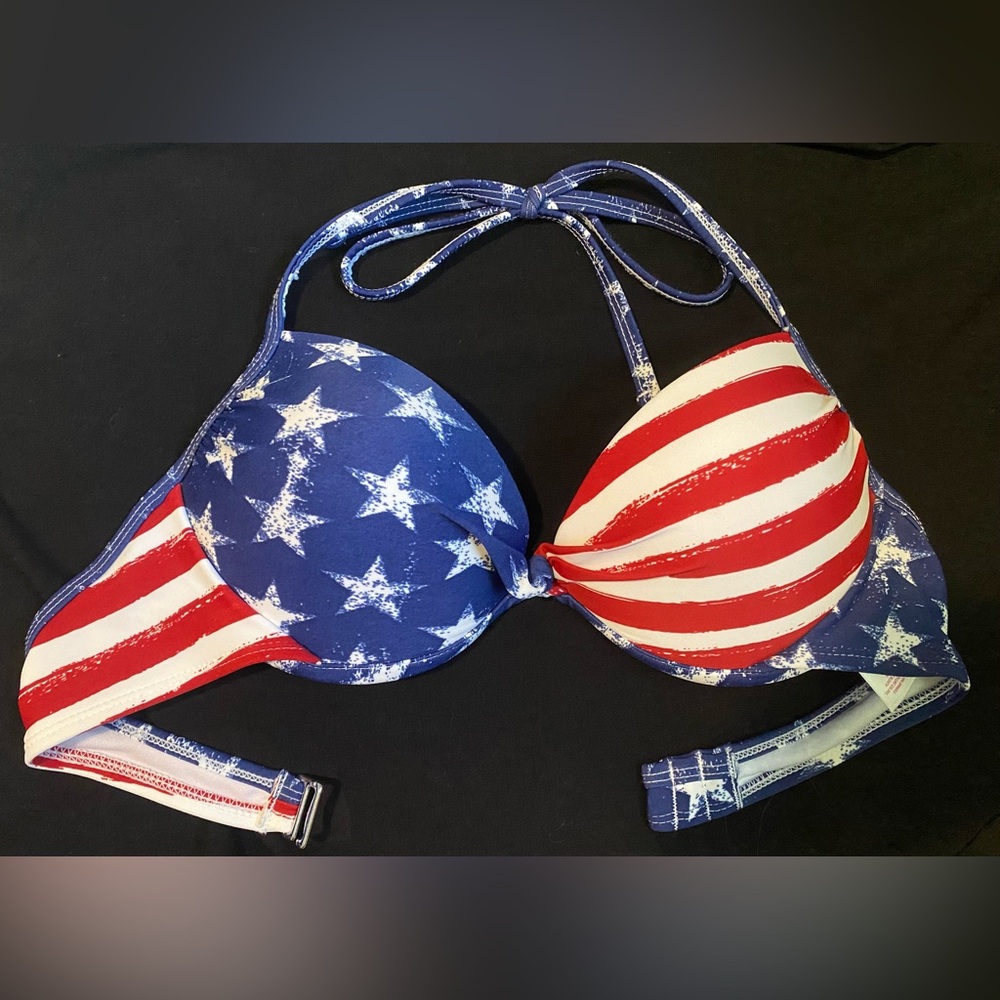 Stars and Stripes bikini top